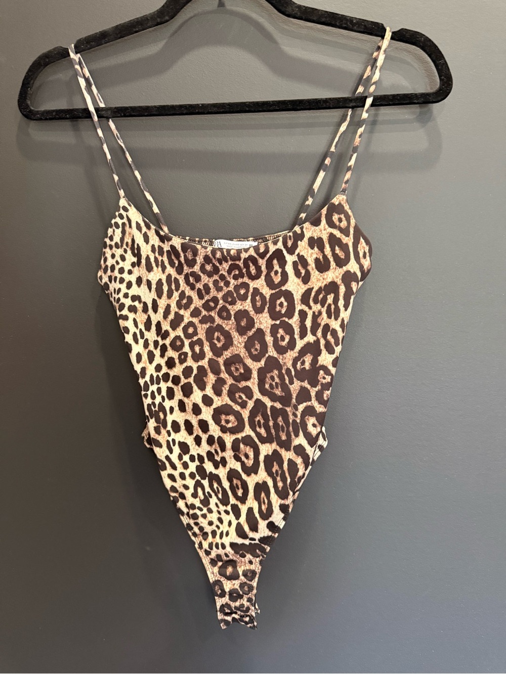 Zara Leopard Bodysuit